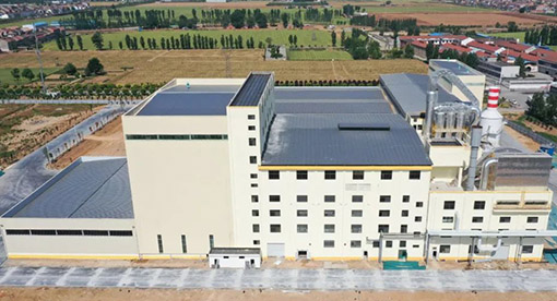 邁安德承建的河南漢永60萬噸小麥淀粉精深加工項目調試成功，二期成功簽約