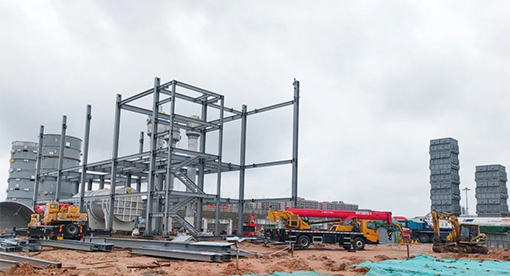 邁安德承建路易達孚亞太最大壓榨成套裝備生產線開工